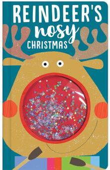 驯鹿热闹的圣诞节Snow Globe Board Book - Reindeers Nosy C