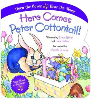 Here Comes Peter Cottontail! [Board book]