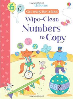 Wipe-Clean Numbers to Copy (Get Ready for School