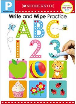 Scholastic Early Learners Write & Wipe Practice: