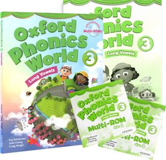 Oxford phonics world 3 牛津自然拼讀 課本