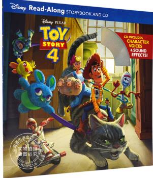 Toy Story 4 Read-Along Storybook and CD 玩具總動(dòng)員