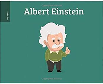 口袋人物傳記之阿爾伯特·愛(ài)因斯坦/Pocket Bios: Albert Einstein 進(jìn)口故事書(shū)