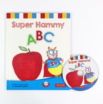 文脈書局 英語(yǔ)原版繪本 Super Hammy ABC 超級(jí)憨米的ABC 平裝