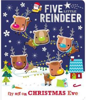 Board Book Five Little Reindeer