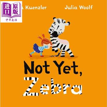 Julia Woolf  斑馬字母繪本 Not Yet Zebra 平裝 英文原版 3-6歲