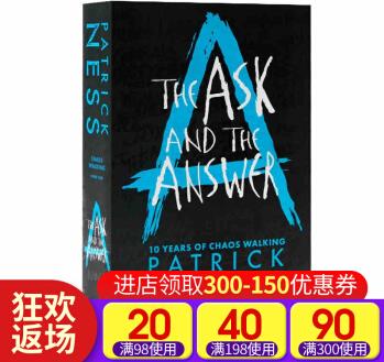 英文原版 混沌漫步2 問與答 The Ask and the Answer小蜘蛛 荷蘭弟主演同名電影