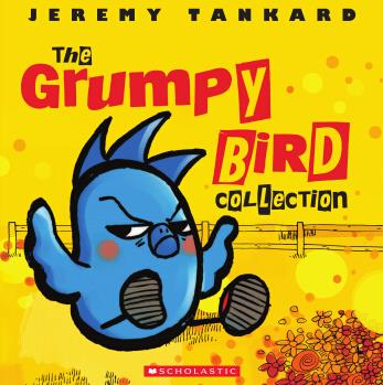 英文原版The Grumpy Bird Collection 4冊(cè) 情緒品德教育晚安故事繪本 圖畫書