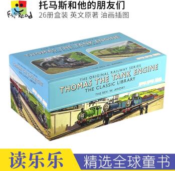 Thomas The Tank Engine The Classic Library 托馬斯和朋友們 26冊(cè)精裝盒裝 英文原版 英語(yǔ)學(xué)習(xí) 兒童英語(yǔ)讀物