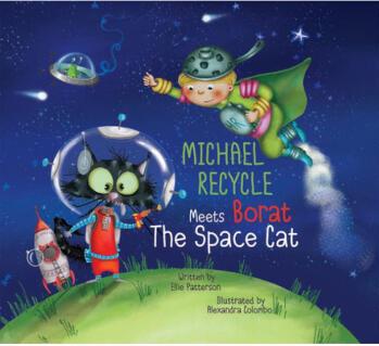 Michael Recycle Meets Borat the Space Cat