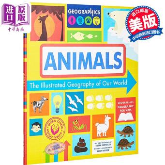 地球上的地理: 動物 Animals 英文原版 科普讀物 4+歲