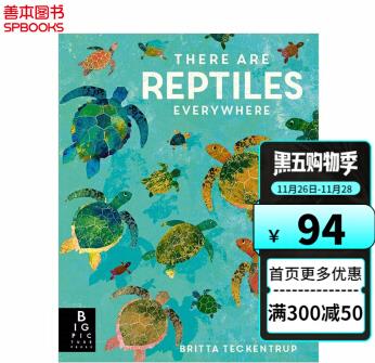 There are Reptiles Everywhere隨處可見的爬行動(dòng)物英文兒童科普繪本