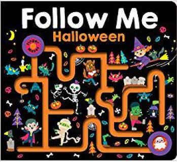 Maze Book: Follow Me Halloween