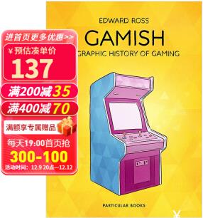 漫畫圖解游戲歷史Gamish 英文原版漫畫圖像小說 漫畫電影史作者Edward Ross