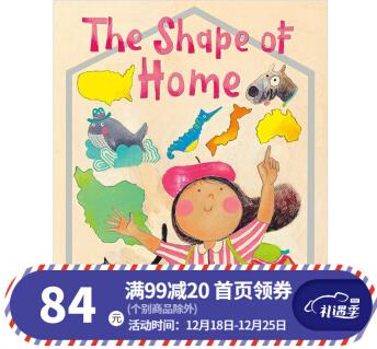 故鄉(xiāng)的形狀The Shape of Home 4-8兒童學(xué)前早教啟蒙故事繪本 英文原版 校園日常社區(qū)文化 善本圖書