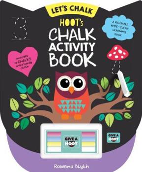 貓頭鷹的黑板書 英文原版 Hoot's Chalk Activity Book 4-8歲