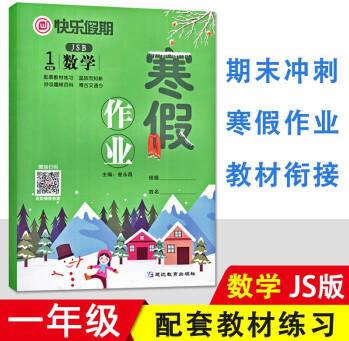 快樂假期寒假作業(yè)一年級數(shù)學 江蘇教育版JS 小學生1年級數(shù)學上下冊教材銜接預習復習輔導資料 小學數(shù)學