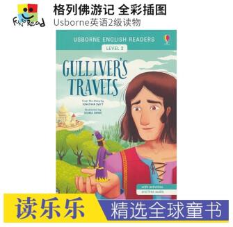 Usborne English Readers Level 2 格列佛游記分級讀物 英文原版進(jìn)口 英語小讀者2級 經(jīng)典童話故事