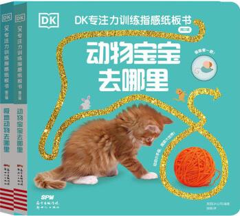 DK專注力訓(xùn)練指感紙板書.第三輯(全2冊)