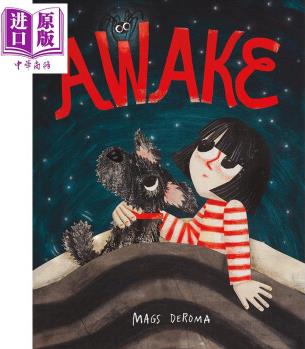 Mags DeRoma Awake 小蜘蛛的故事 英文原版 進(jìn)口圖書 親子故事圖畫書 兒童繪本 剪紙風(fēng)藝術(shù)插畫 4-8歲