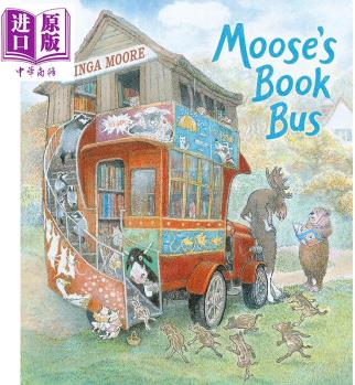 Moose's Book Bus 駝鹿的圖書巴士