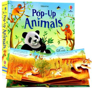 Usborne出品 動(dòng)物立體書 英文原版繪本 Pop-up Animals 動(dòng)物叢林海洋