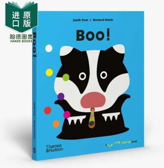 【Flip Flap Pop Up】Boo!, 【翻翻書(shū)】噓!  英文原版圖書(shū)籍進(jìn)口正版 0-3歲兒童游