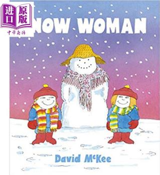 Snow Woman 雪人 英文原版 進(jìn)口原版 3歲到6歲 兒童繪本 低幼童書 David McKee