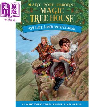 Magic Tree House 34 Late Lunch with Llamas