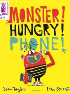 MONSTER HUNGRY PHONE 怪兽饥饿打电话 Fred Benaglia 英文原版 进口图书 儿童绘本 故事图画书 9-12岁