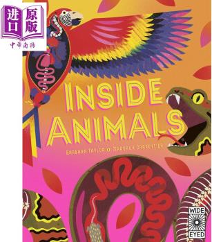 Inside Animals 動(dòng)物解構(gòu) 兒童科普繪本 翻翻書(shū) 動(dòng)物知識(shí)圖畫(huà)書(shū) 百科讀物 英文原版 進(jìn)口圖書(shū) 5-8歲