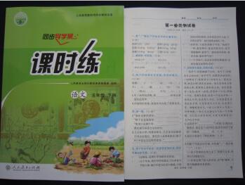 2021春新版 同步導(dǎo)學(xué)案課時練語文五年級下冊 附試卷及答案人教版