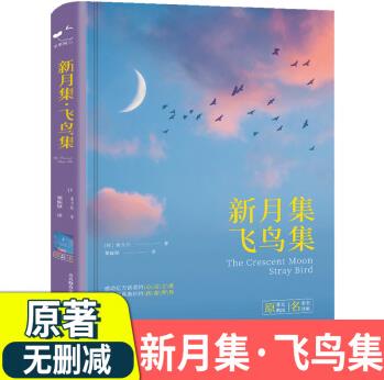 無刪減版 新月集飛鳥集泰戈?duì)栐娂b鎖線原著鄭振鐸譯中文版世界文學(xué)名著青少年必讀經(jīng)典書籍感動(dòng)億萬讀者