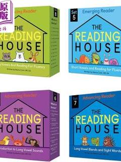 The Reading House Set 阅读小房子级别5-8中阶4册套装 英文原版 进口图书 儿童绘本 故事图画书 4-8岁