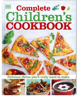 DK完整兒童食譜書 Children's Cookbook 150多個(gè)絕妙食譜 9個(gè)主題章節(jié)食譜分析 美食食譜圖書 英文原版 DK百科全書