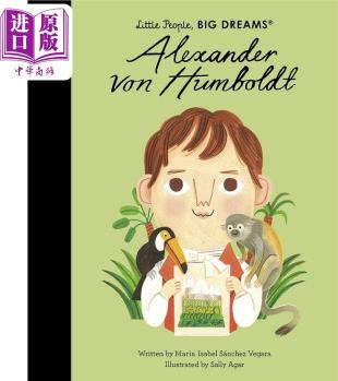 Little People Big Dreams Alexander von Humboldt 小人物大理想亞歷山大馮洪堡物理學(xué)家 英文原版兒童繪本