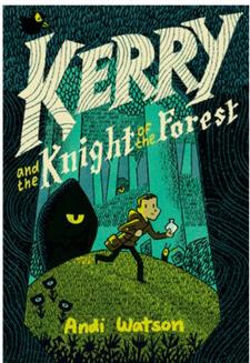 英文原版 Kerry and the Knight of the Forest Graphic Novel 全彩漫畫繪本圖畫書 奇幻冒險(xiǎn)圖樣式小說 少兒英文課外讀物 . 夢想童趣城