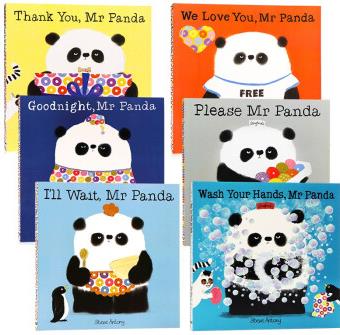 熊貓先生禮儀課堂6冊全套 英文原版繪本 Please Thank You Mr Panda 兒童情商培養(yǎng)性格習慣養(yǎng)成親子品格禮儀禮貌教育英語啟蒙平裝