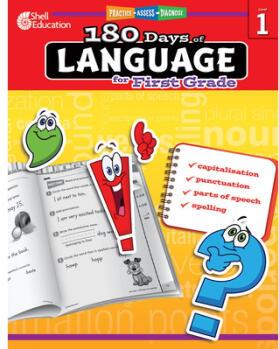 180 Days of Language for First Grade: Practi...