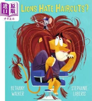 Do Lions Hate Haircuts 獅子討厭剪頭發(fā)嗎 精裝英文原版兒童繪本