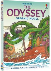 英文原版 Usborne The Odyssey Graphic Classics 奧德賽 英語啟蒙課外閱讀 世界經(jīng)典兒童文學(xué)名著漫畫繪本圖畫書 尤斯伯恩 . 綠山墻圖書