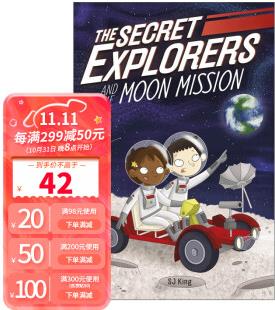 英文原版 The Secret Explorers and the Moon Mission 秘密探險(xiǎn)者與月球任務(wù) DK出版