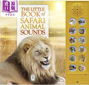 The Little Book of Safari Animal Sounds 野生動物發(fā)聲書 英文原版 兒童繪本 動物故事 Caz Buckingham 3-6歲