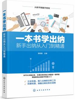 一本書學(xué)出納 新手出納從入門到精通 從新手到高手系列 依據(jù)新企業(yè)會計準(zhǔn)則編寫 會計崗位業(yè)務(wù)實操全圖解 幫助新手出納快速入門