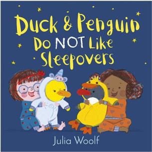 【現(xiàn)貨】Duck and Penguin Do Not Like Sleepovers 英文兒童繪本善本圖書