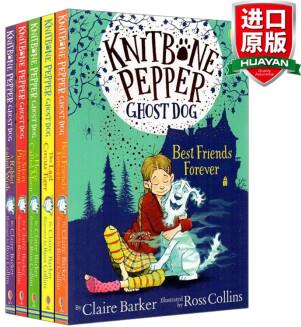 英文原版 Knitbone Pepper Ghost Dog 幽靈狗1-5冊 兒童冒險橋梁章節(jié)書 小學(xué)生課外閱讀兒童讀物 英文版 進(jìn)口英語原版書籍