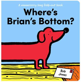 現(xiàn)貨Where's Brian's Bottom?布賴恩的屁股在哪里 兒童繪本 英文