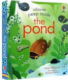 Usborne Peep Inside the pond