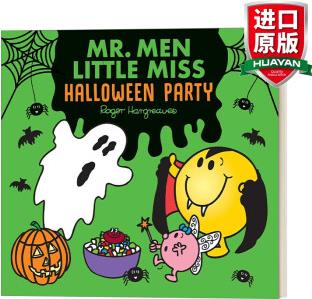 英文原版 Mr. Men and Little Miss Picture Books — Mr. Men Ha 奇先生妙小姐圖書系列 萬圣節(jié)派對(duì) 英文版