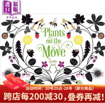 Emilie Vast Plants On The Move 漂浮的植物 英文原版 進(jìn)口圖書 兒童科普繪本 知識(shí)百科圖書